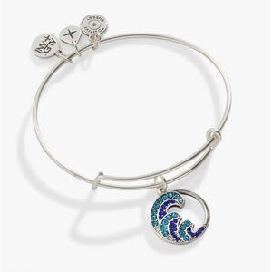 Alex and Ani Wave Charm Bracelet